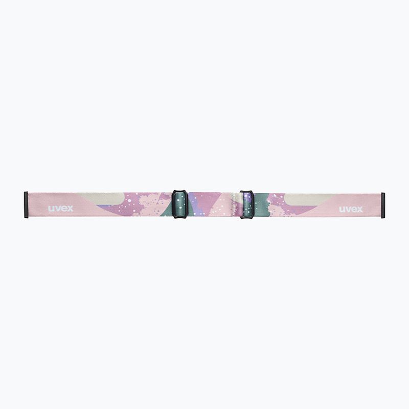 Vaikiški slidinėjimo akiniai UVEX Speedy Nova FM S2 white matt/mirror rose 4