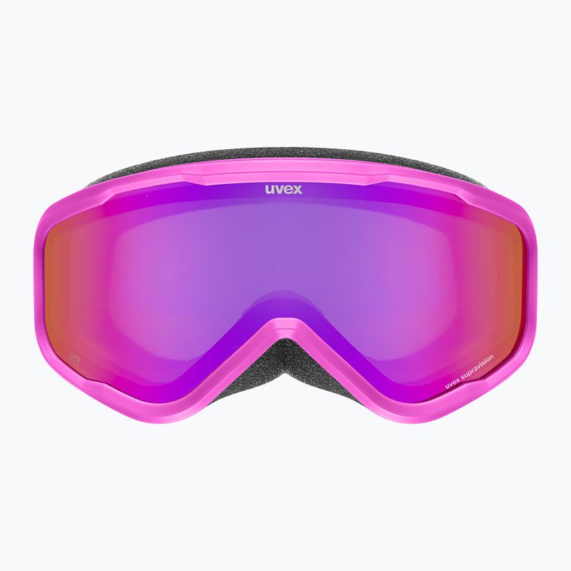 Vaikiški slidinėjimo akiniai UVEX Speedy Nova FM S2 pink matt/mirror pink 2