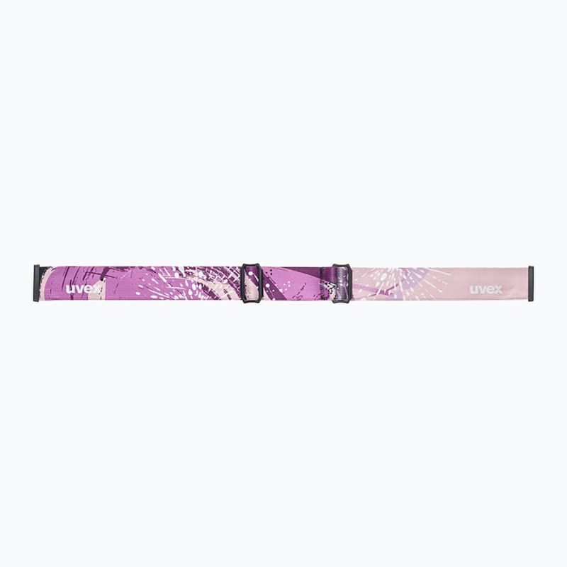 Vaikiški slidinėjimo akiniai UVEX Speedy Nova FM S2 pink matt/mirror pink 4