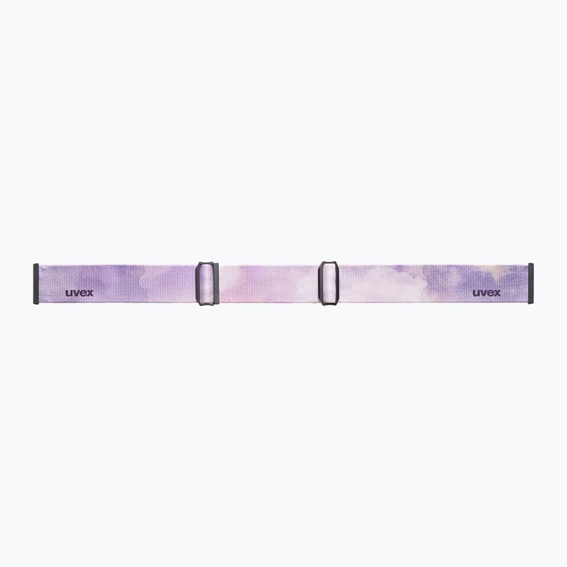 Slidinėjimo akiniai UVEX Ignite FM S3 white matt/mirror rose 4