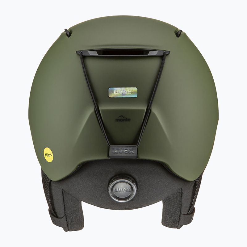 Snieglenčių šalmas UVEX Monte LT MIPS khaki matt 3