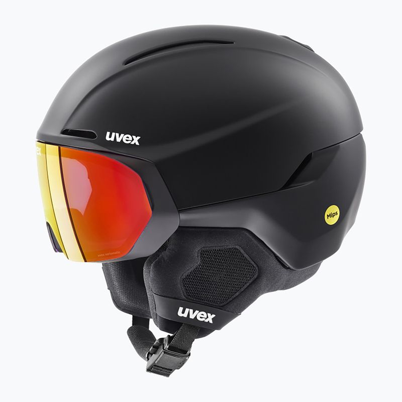 Snieglenčių šalmas UVEX Horizon V Mag MIPS black matte