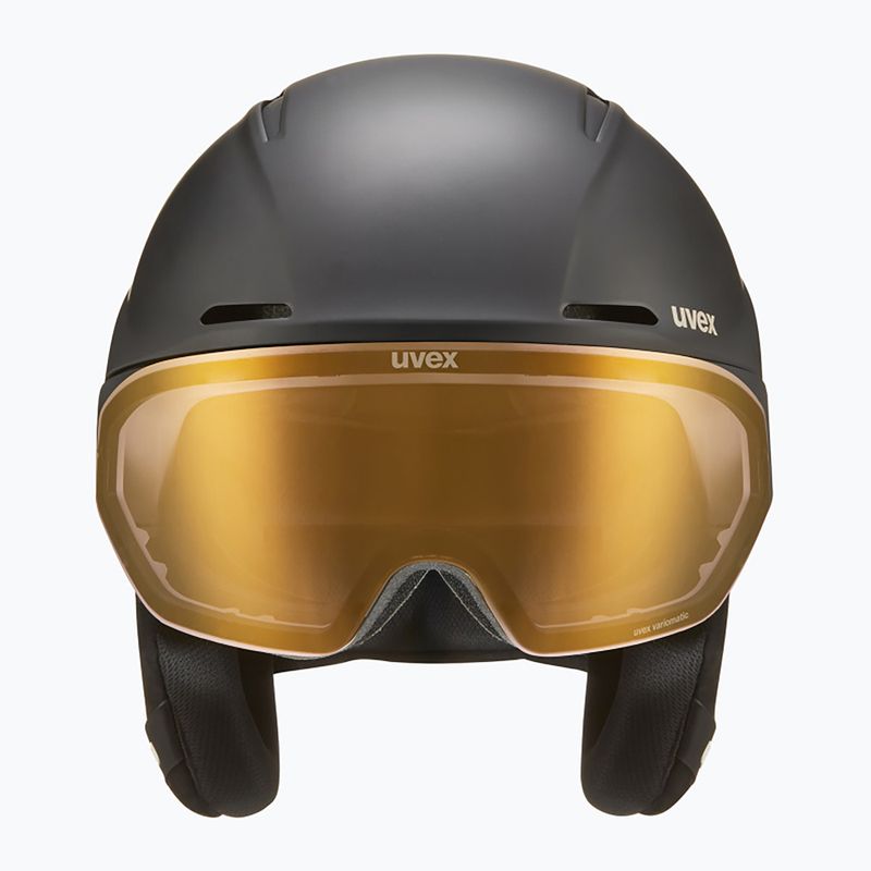 Snieglenčių šalmas UVEX Ultimate Horizon MIPS black/black mat 2