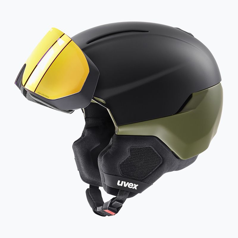 Snieglenčių šalmas UVEX Horizon CV black/khaki matt 6