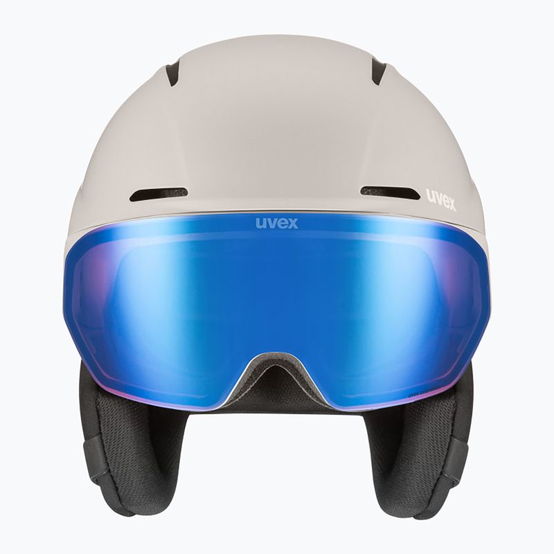 Snieglenčių šalmas UVEX Horizon CV warm grey matt 2