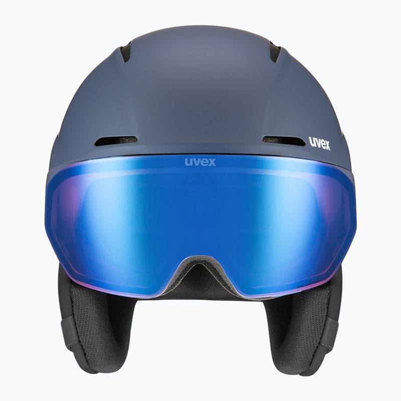 Snieglenčių šalmas UVEX Horizon CV dusk blue matt 2
