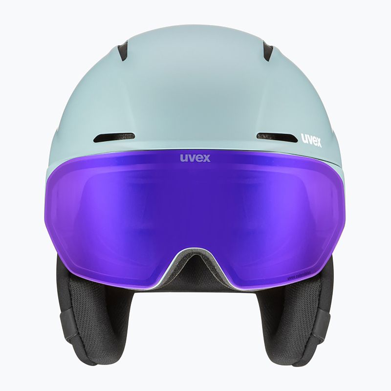 Snieglenčių šalmas UVEX Horizon CV oxid green matt 2