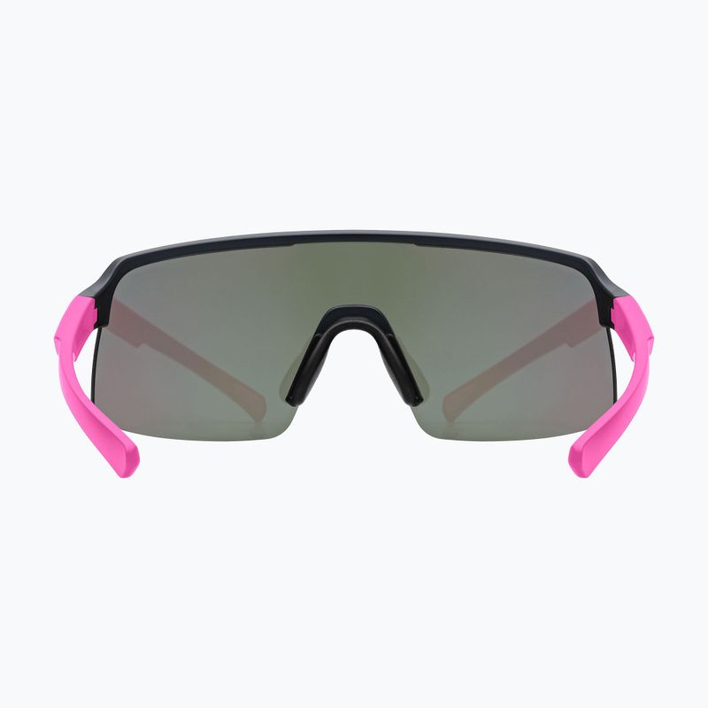 Vaikiški saulės akiniai UVEX Dyrt Jr black pink mat/mirror pink 3