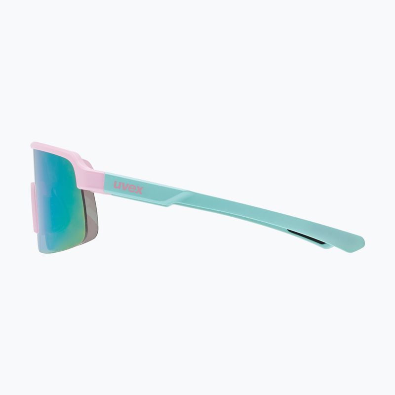 Vaikiški saulės akiniai UVEX Dyrt Jr pink/green matt/mirror pink 5