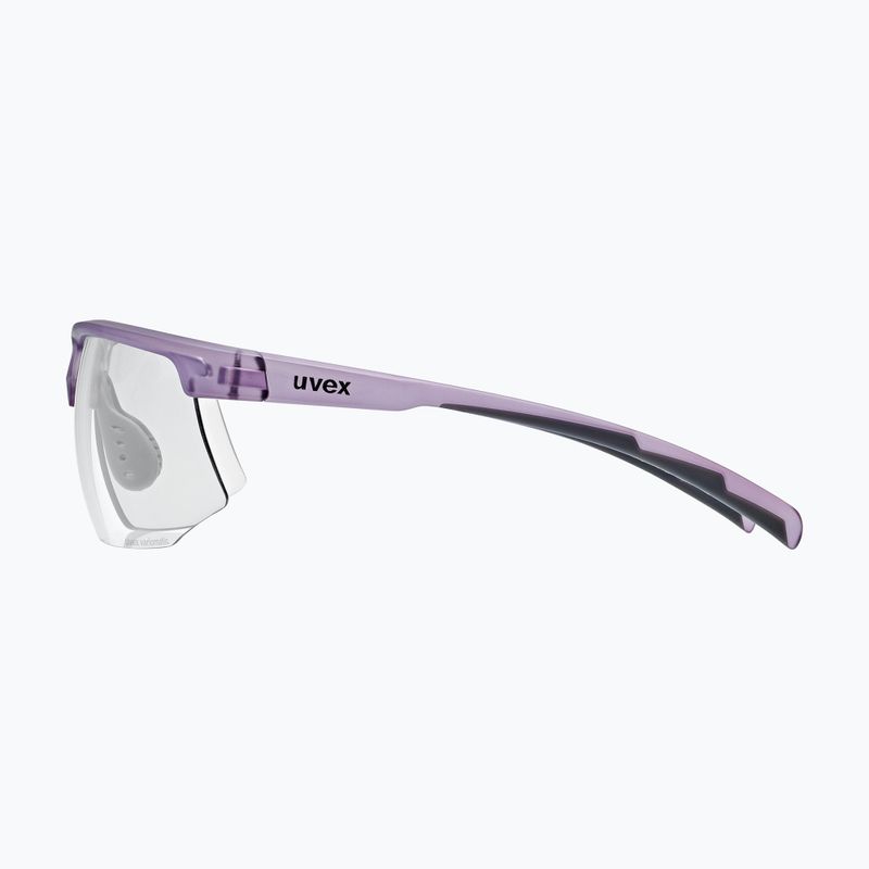 Akiniai nuo saulės UVEX Aerios Small V purple matt/smoke 5