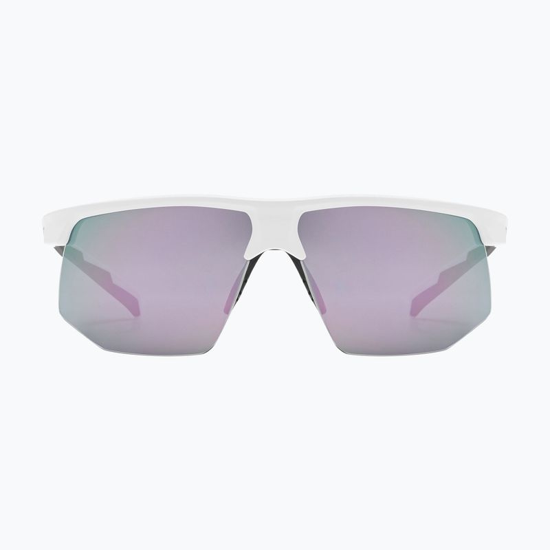 Akiniai nuo saulės UVEX Aerios Small white matt/mirror rose 2