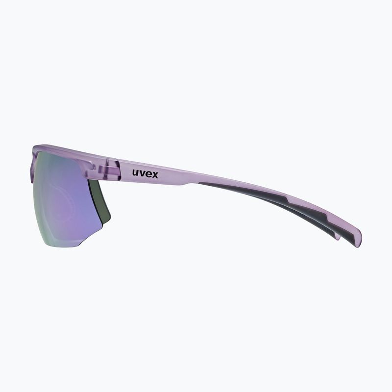 Akiniai nuo saulės UVEX Aerios Small purple matt/mirror purple 5
