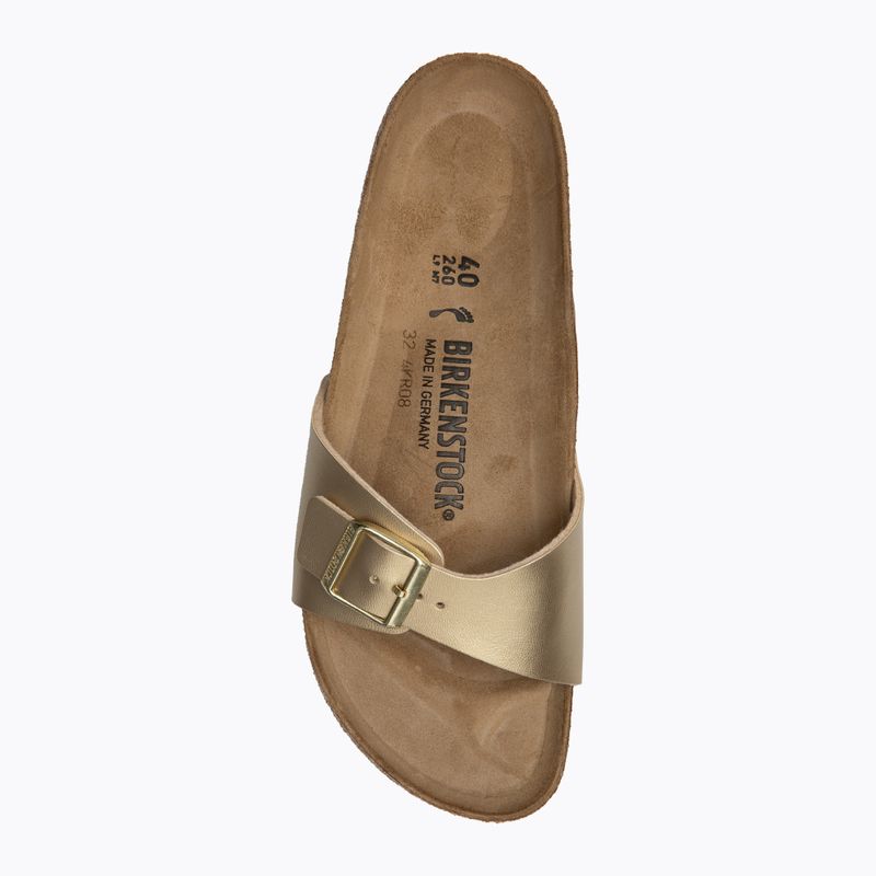 Šlepetės BIRKENSTOCK Madrid BF Narrow gold 6