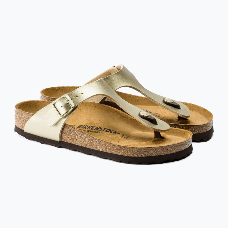 Vyriškos šlepetės BIRKENSTOCK Gizeh BF Regular gold 11