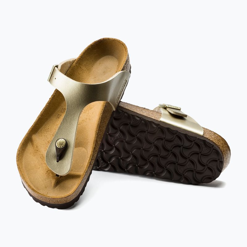 Vyriškos šlepetės BIRKENSTOCK Gizeh BF Regular gold 13