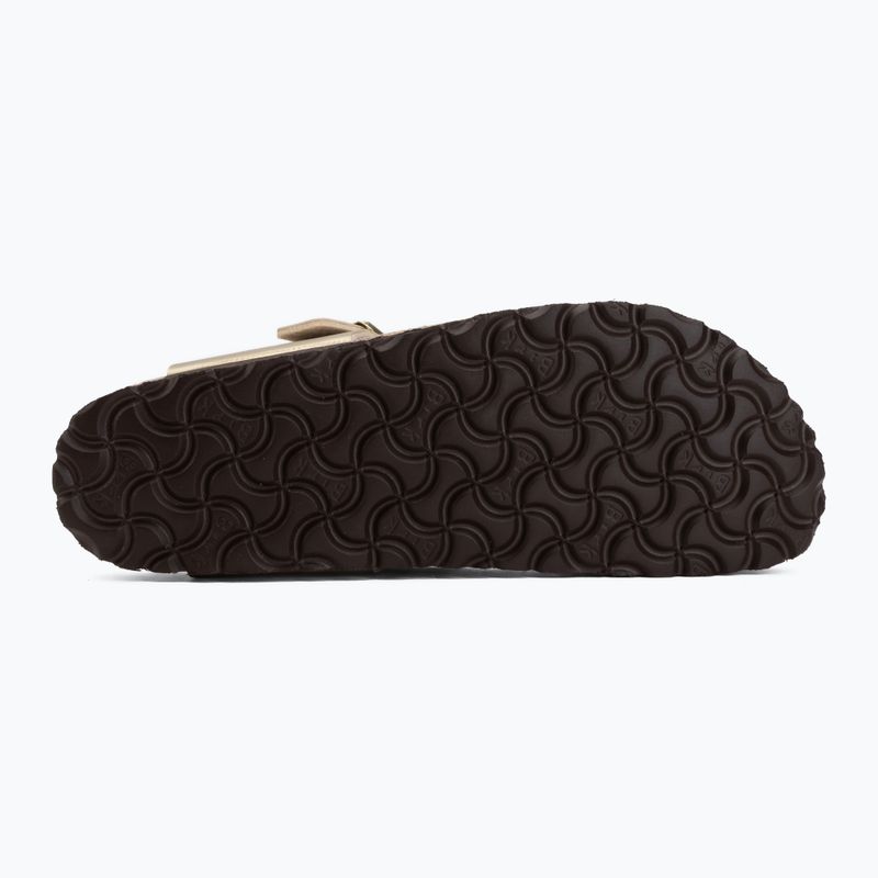 Šlepetės per pirštą BIRKENSTOCK Gizeh Birko-Flor Narrow gold 4