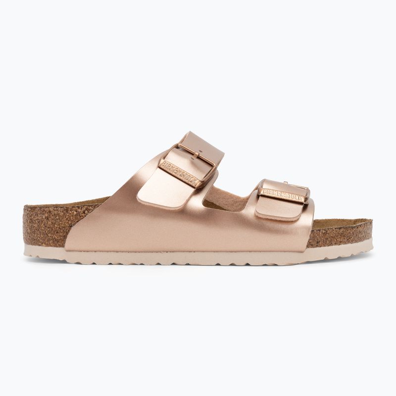 Šlepetės BIRKENSTOCK Arizona BF Regular electric metallic copper 2