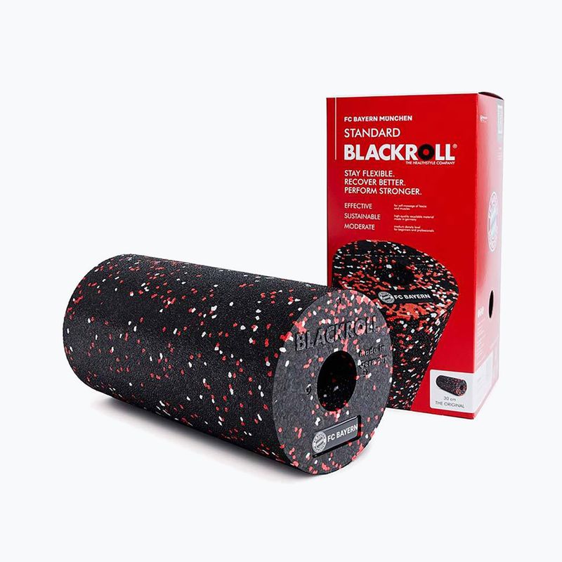 Masažo volelis BLACKROLL FC Bayern München Standard Limited black/white/red 2