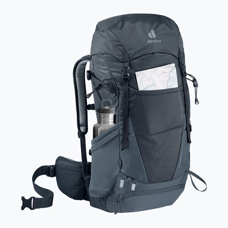Moteriška turistinė kuprinė deuter Futura Pro SL 34 l black-grey 340102174030 5