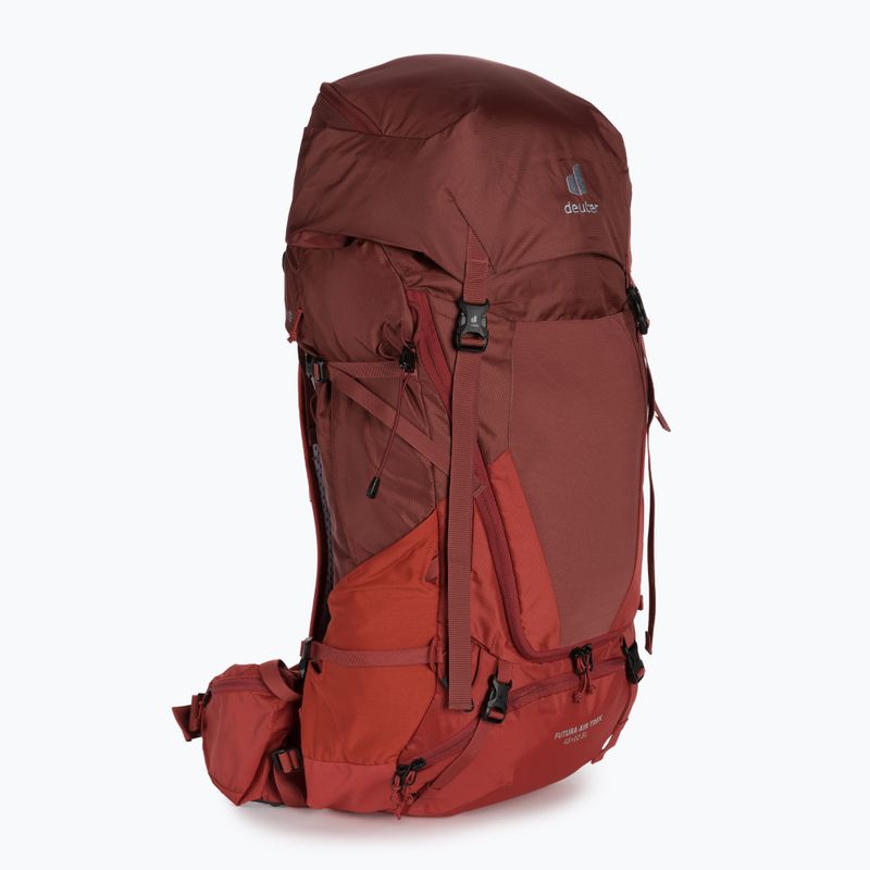 Deuter Futura Air Trek SL 45 + 10 l trekingo kuprinė raudona 3402021 2