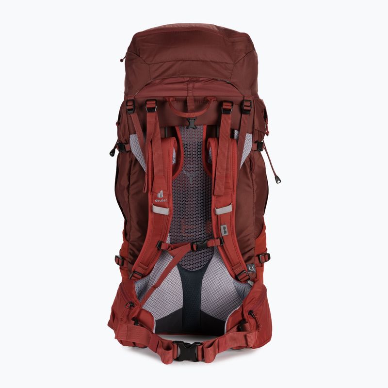 Deuter Futura Air Trek SL 45 + 10 l trekingo kuprinė raudona 3402021 3