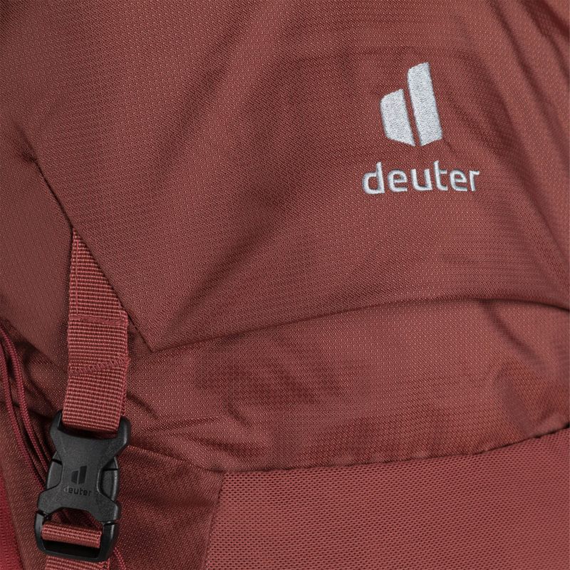 Deuter Futura Air Trek SL 45 + 10 l trekingo kuprinė raudona 3402021 4
