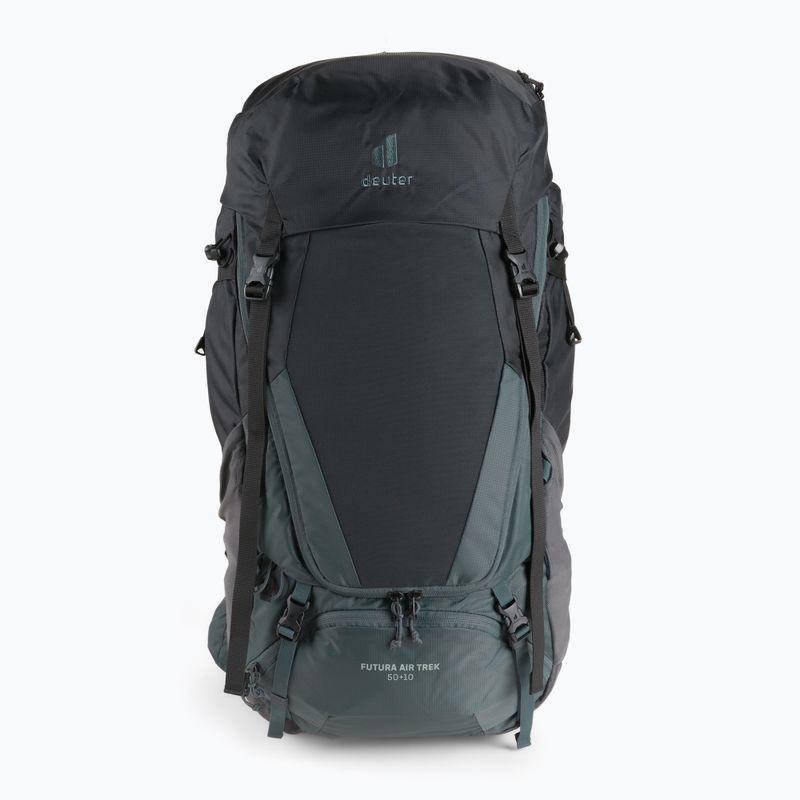 Deuter Futura Air Trek 50 + 10 trekingo kuprinė juoda 3402121