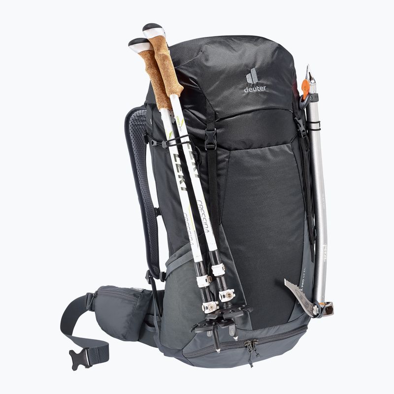 Moteriška trekingo kuprinė deuter Futura Air Trek SL 55+10 l black 340222174030 6