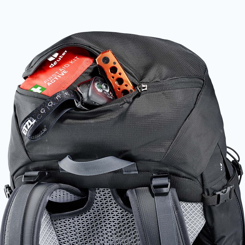 Moteriška trekingo kuprinė deuter Futura Air Trek SL 55+10 l black 340222174030 9