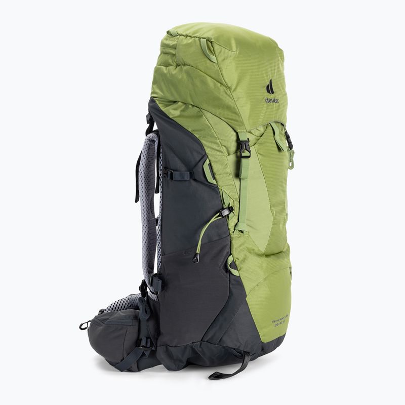 Moteriška turistinė kuprinė deuter Aircontact Lite 35 + 10 l SL green 334022124350