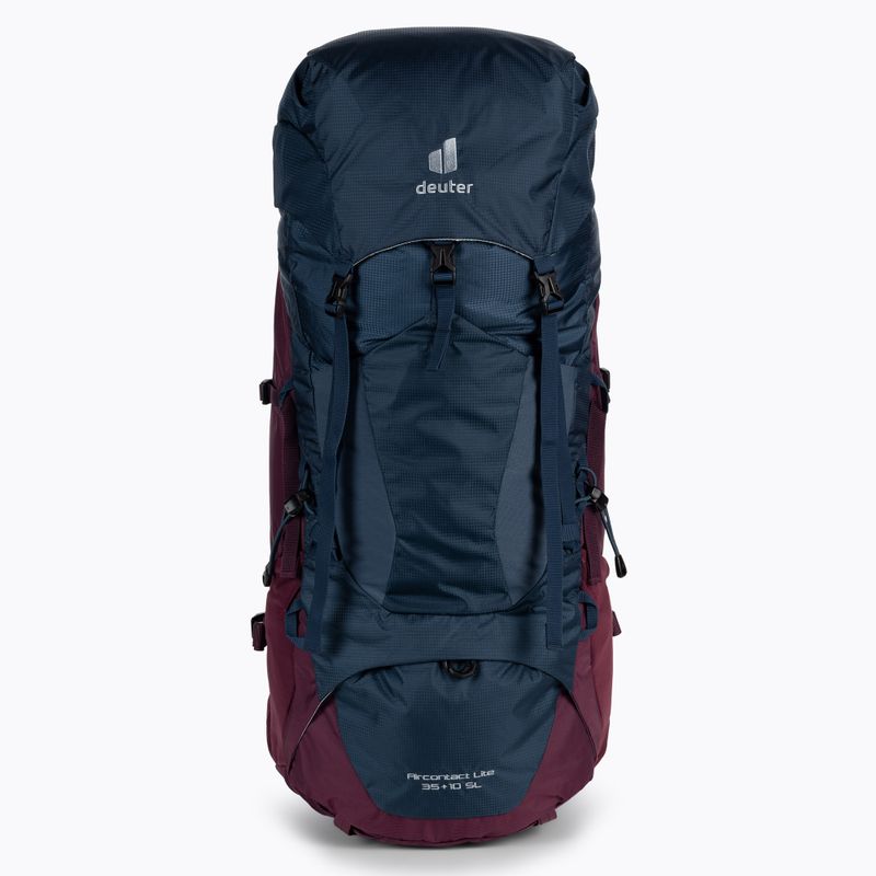 Moteriška turistinė kuprinė deuter Aircontact Lite SL 35+10 l blue-maroon 3340221