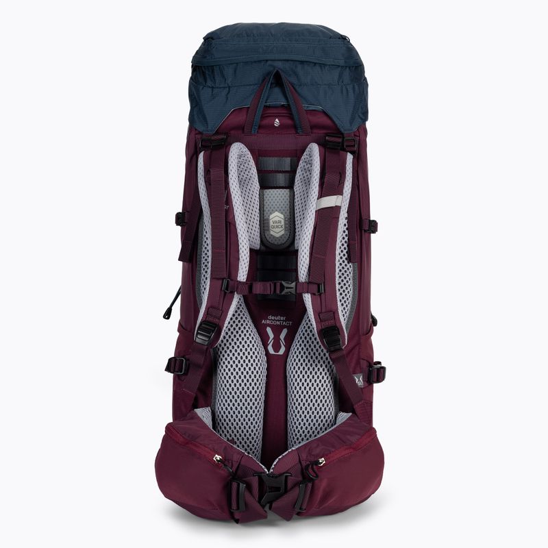 Moteriška turistinė kuprinė deuter Aircontact Lite SL 35+10 l blue-maroon 3340221 2
