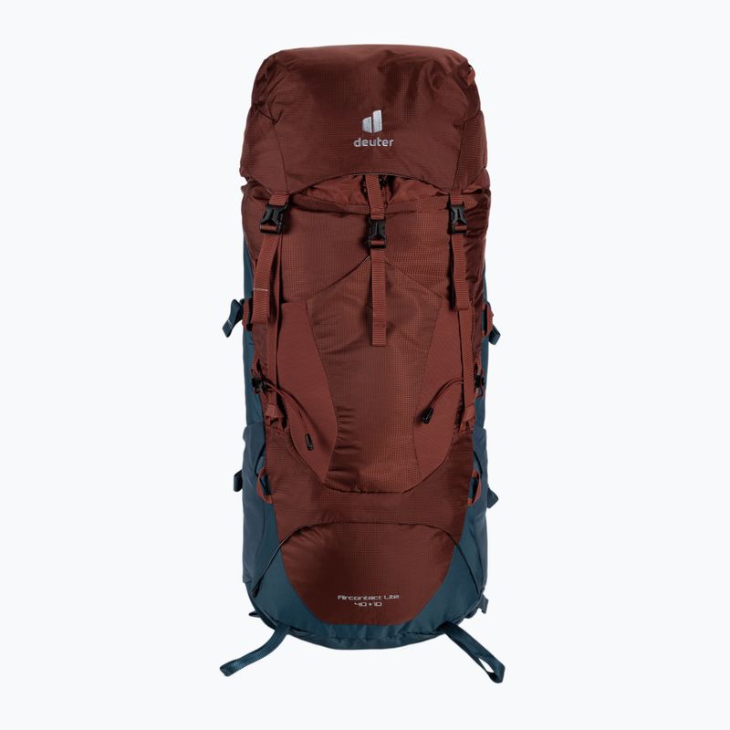 Deuter Aircontact Lite 40 + 10 l trekingo kuprinė raudona 3340321