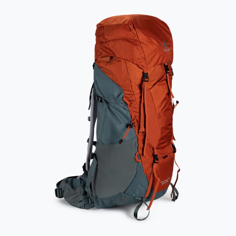 Moteriška turistinė kuprinė deuter Aircontact Lite SL 60 + 10 l orange 3340621 2