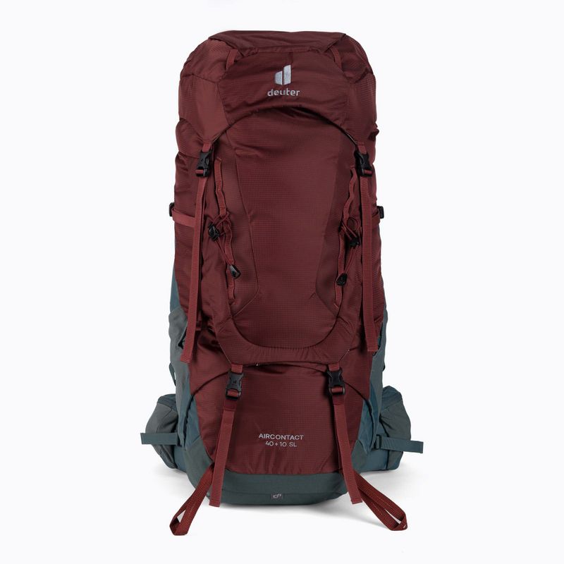 Moteriška turistinė kuprinė deuter Aircontact SL 40+10 l raudona 3320021