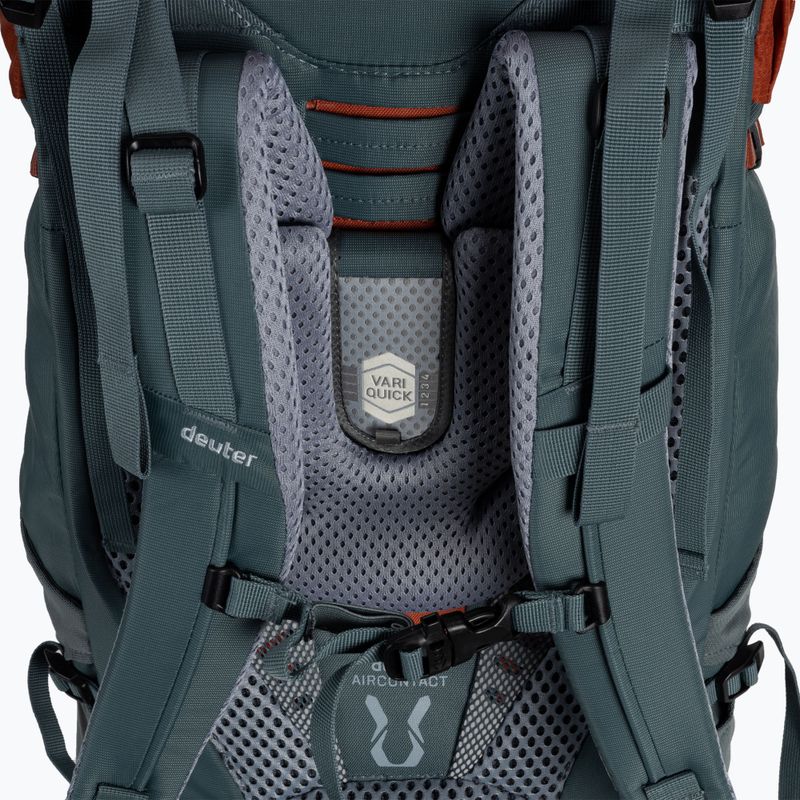 Deuter Aircontact 45+10 l trekingo kuprinė raudona 3320121 7