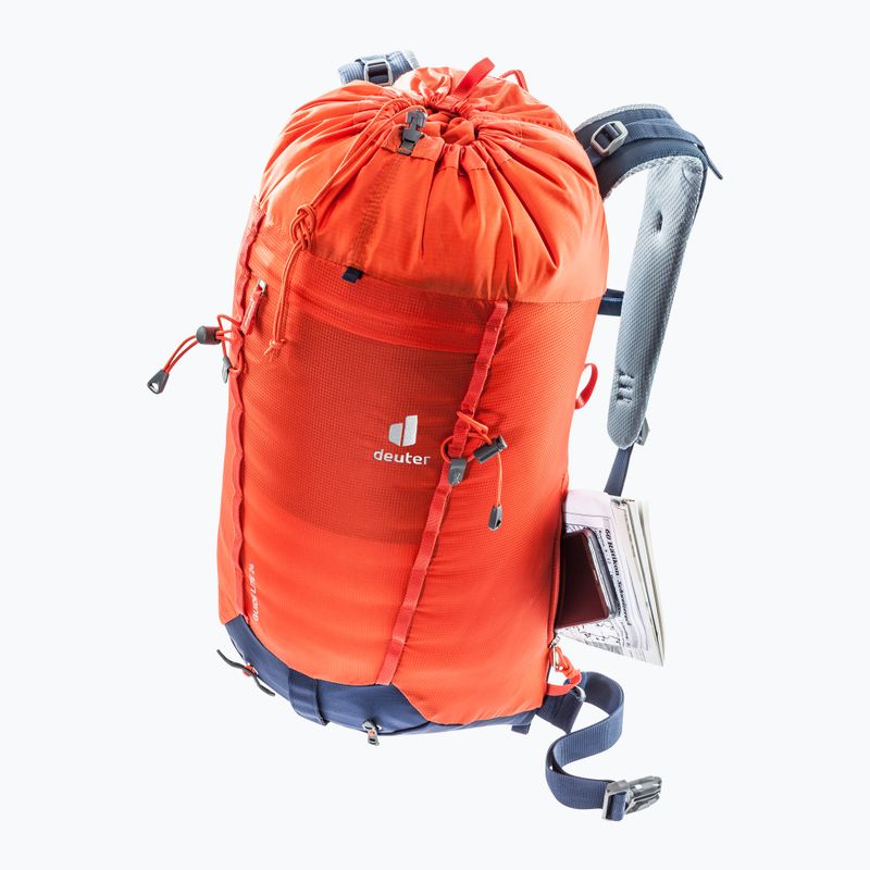 Deuter Guide Lite 24 l kuprinė alpinistinė oranžinė 336012193110 5