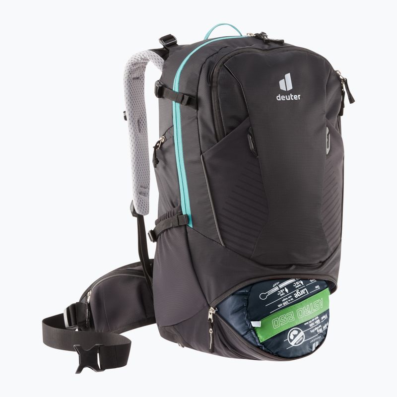 Moteriška dviračių kuprinė deuter Trans Alpine SL 28 l black 320012170000 4