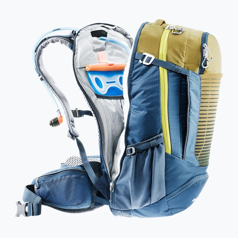 Deuter Trans Alpine Pro 28 l blue-brown dviračių kuprinė 6314 3201121 9
