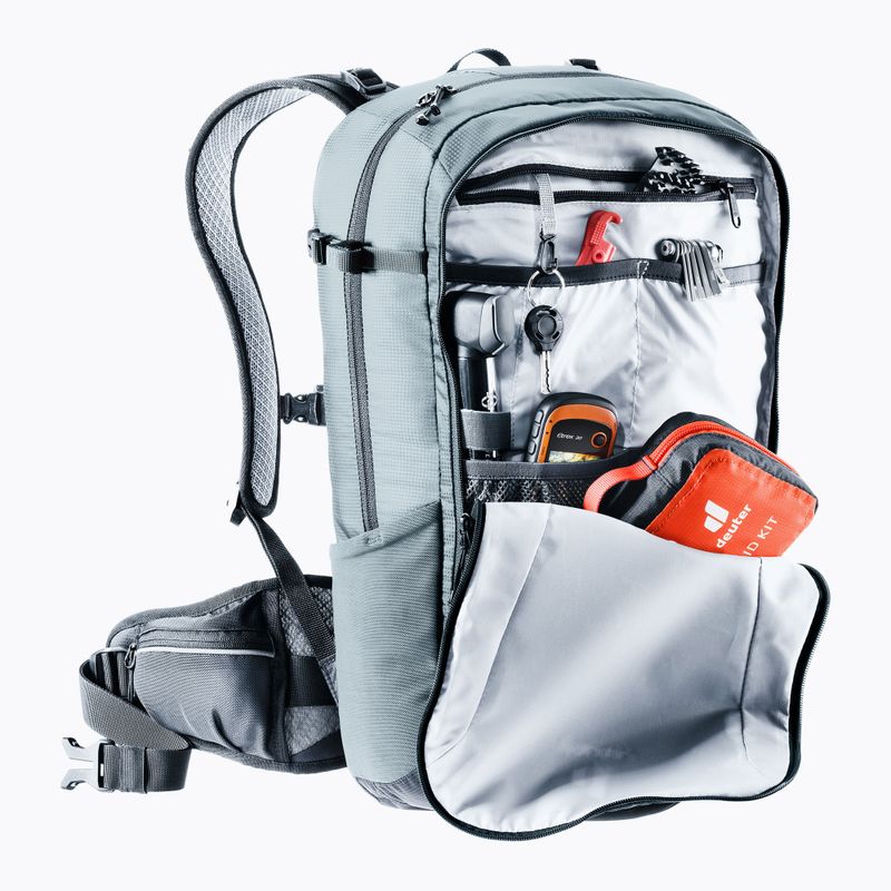 Dviračio kuprinė deuter Flyt 20 l graphite/black 7