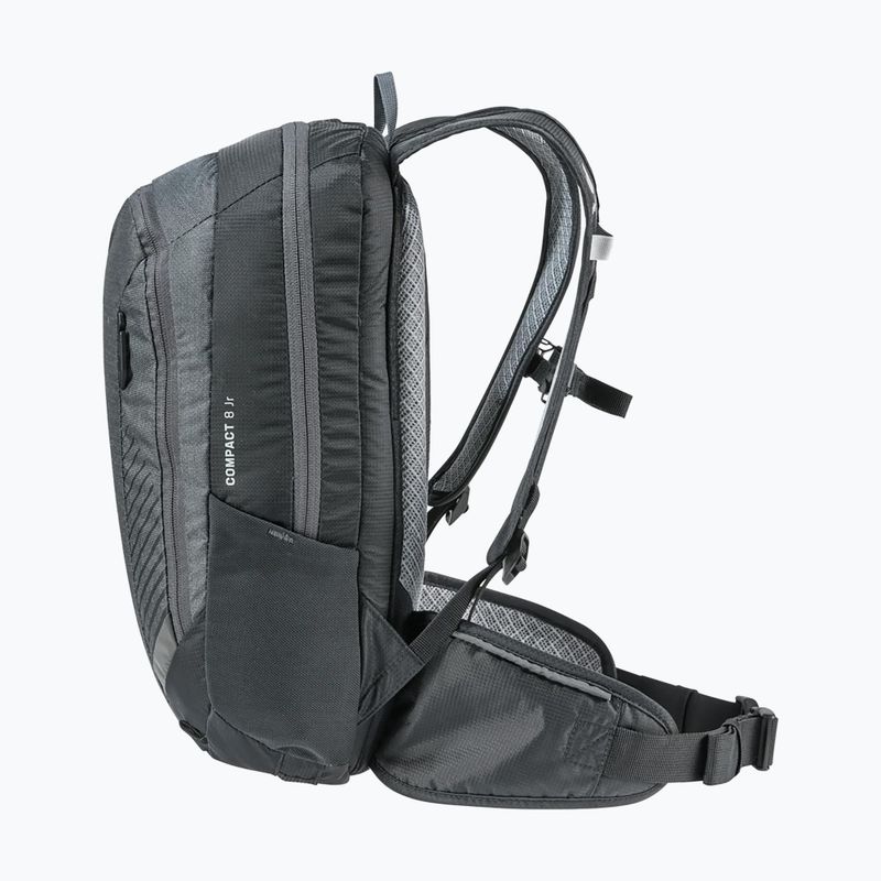 Deuter Compact 8 l 47010 vaikiška dviratininko kuprinė black-grey 3612021 10