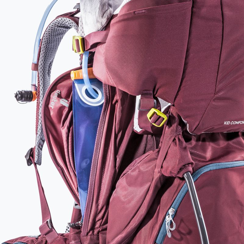 Deuter Kid Comfort vaikiška kelioninė kuprinė bordo spalvos 362022150260 9