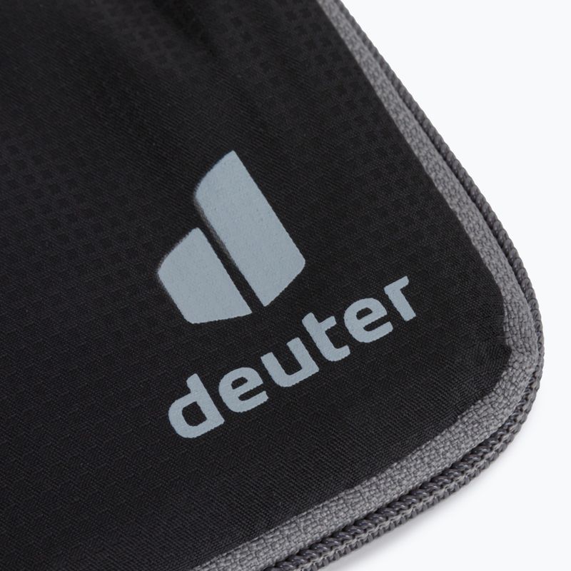 Deuter piniginė su užtrauktuku RFID Block juoda 392252170000 4