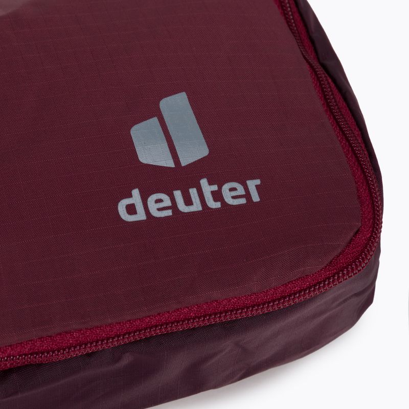 Deuter Wash Center Lite I žygio krepšys bordo spalvos 3930521 4