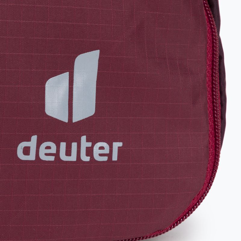 Deuter Wash Center Lite II žygio krepšys bordo spalvos 3930621 4