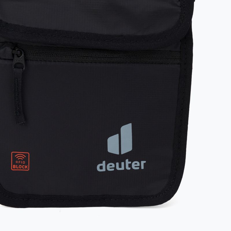Deuter saugi piniginė II RFID BLOCK juoda 395032170000 4