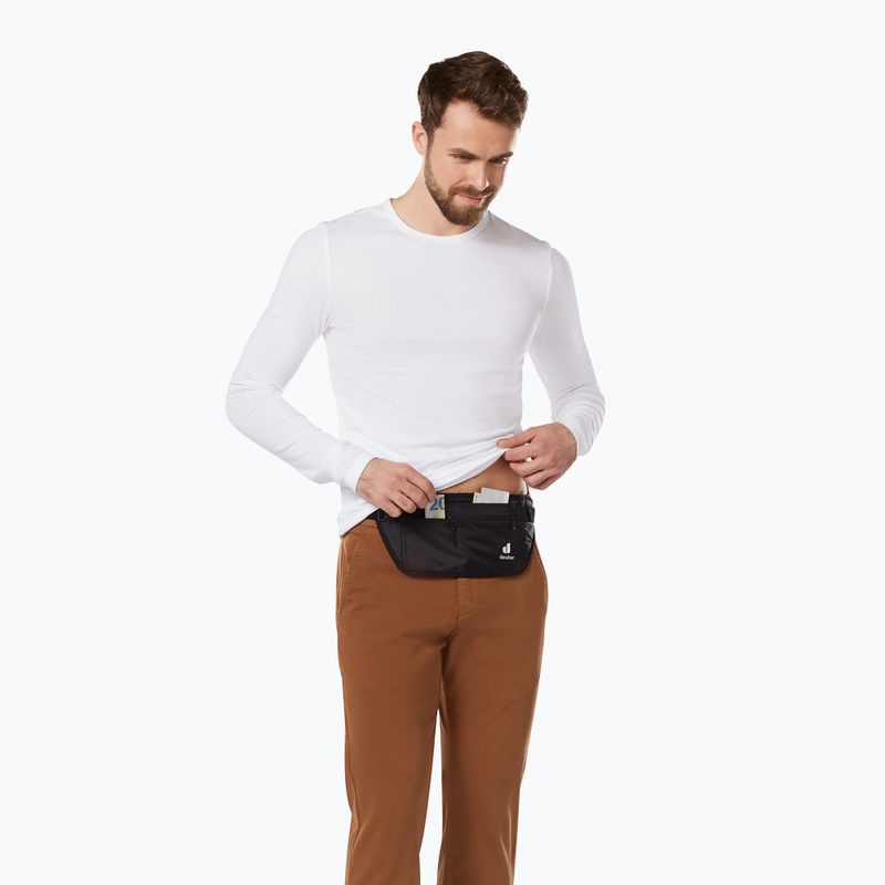 Rankinė ant juosmens deuter Security Money Belt II black 8