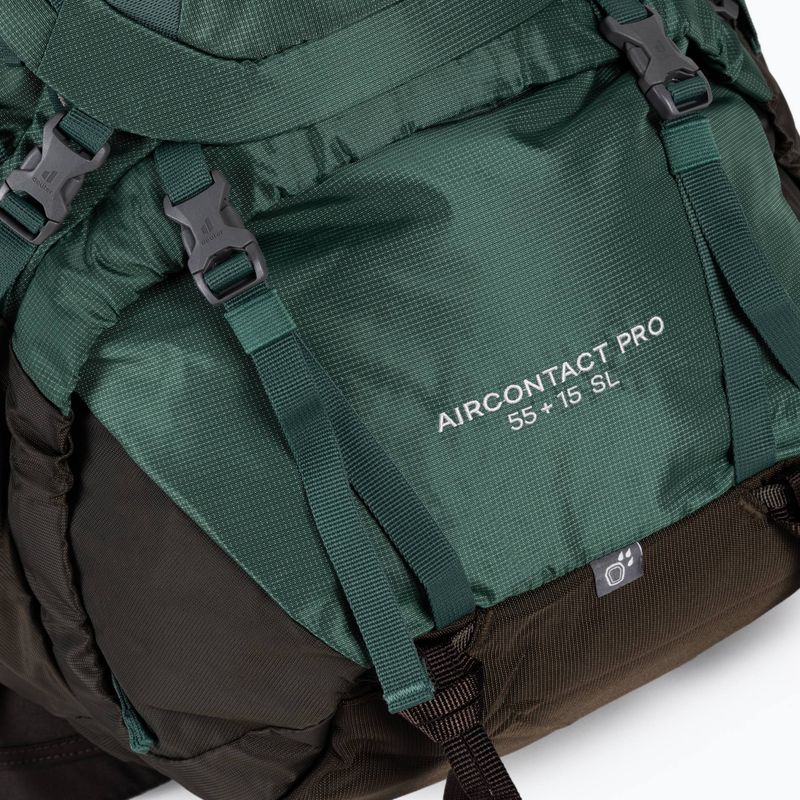 Deuter Aircontact PRO SL 55 + 15 l trekingo kuprinė žalia 3330021 6