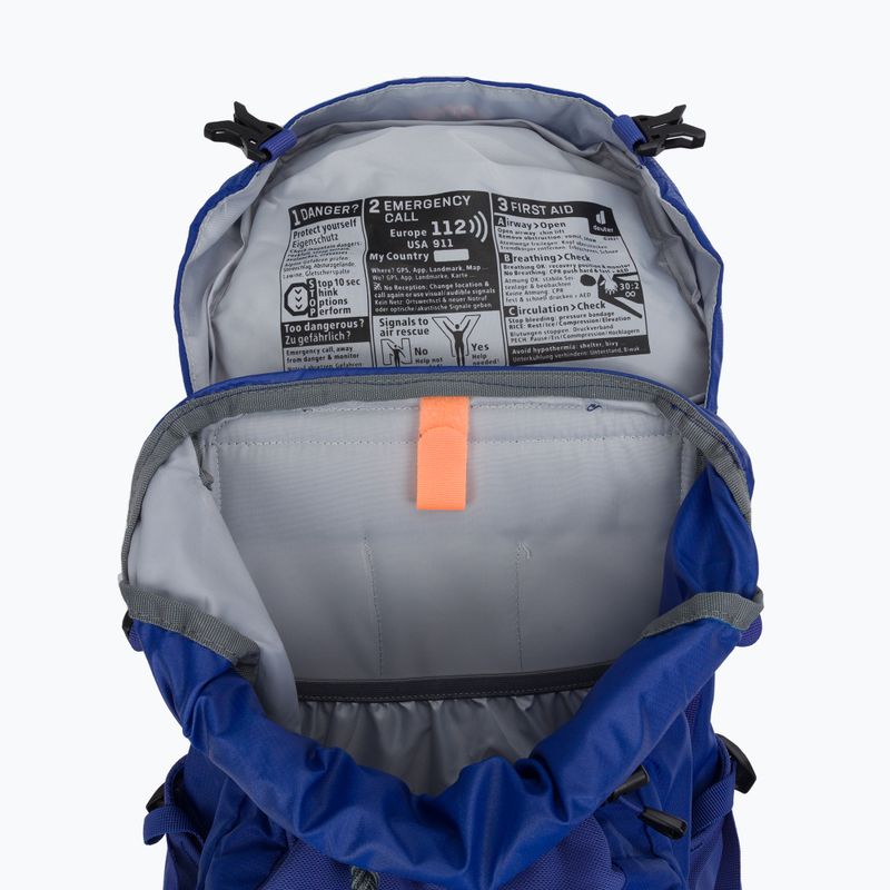 Deuter vaikiška trekingo kuprinė Fox 30 l 361112213560 indigo/pacific 4