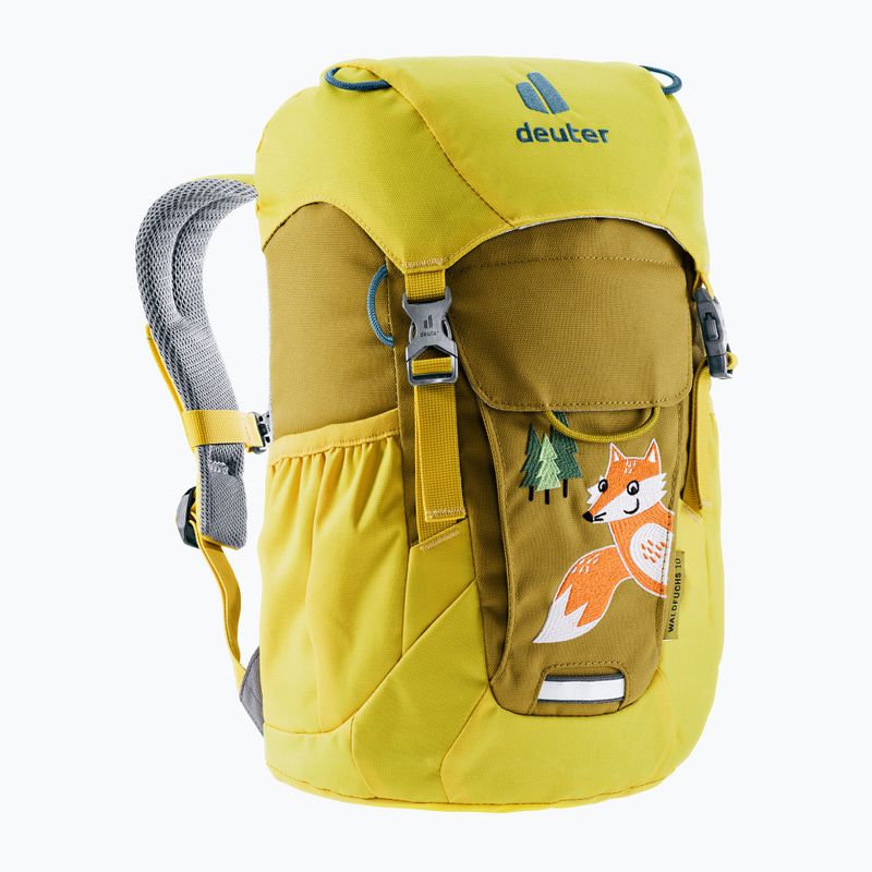 Deuter Waldfuchs 10 l ciberžolės/korundo spalvos vaikiška turistinė kuprinė 6